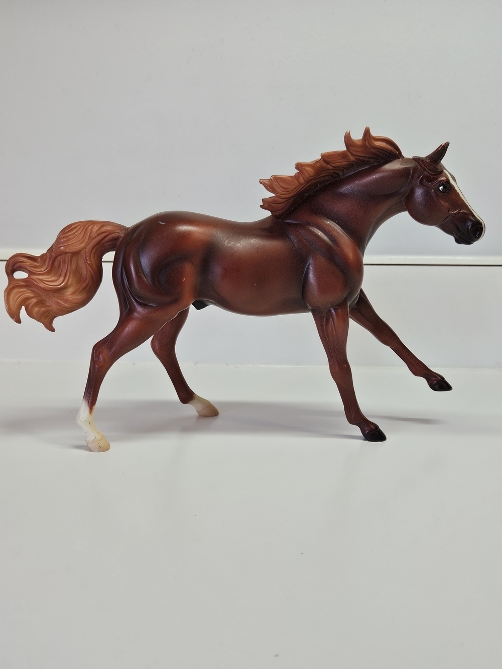 VINTAGE Breyer Horse American Quarter Horse Stallion Liver Chestnut 665 2006